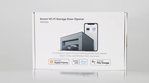 Meross Smart WLAN Garagentoröffner funktioniert mit Apple HomeKit, APP-Steuerung, Kompatibel mit Alexa, Google Assistant und SmartThings, kein Hub erforderlich - 8