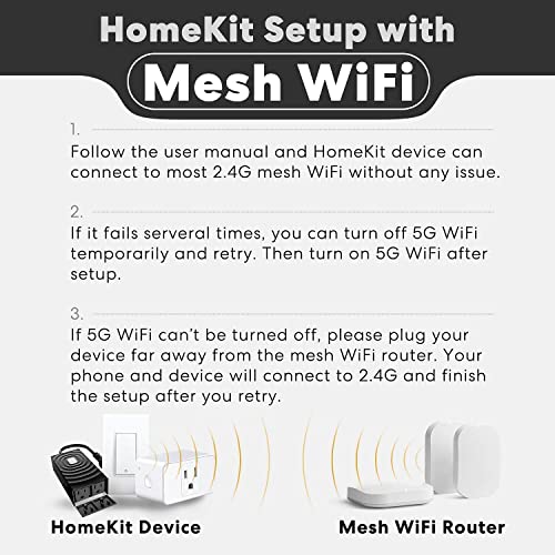 Smart WiFi Steckdosenleiste für HomeKit meross WLAN Mehrfachsteckdose mit 3 AC-Ausgänge und 4 USB-Anschlüsse, kompatibel mit Siri, Alexa, Google Assistant, 2,4Ghz - 6