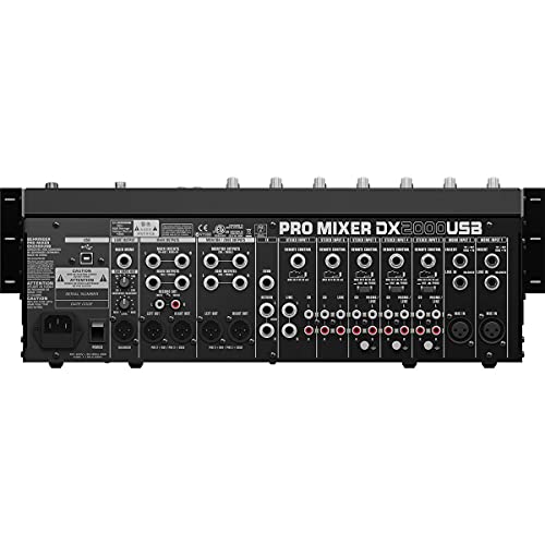 Behringer Pro Mixer DX2000USB 7 Kanal DJ Mixer - 4